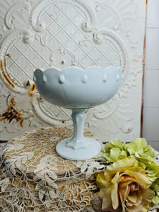 TEARDROP SCALLOPED VINTAGE COMPOTE