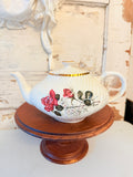 VINTAGE ENGLAND ROSE TEAPOT