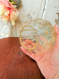 RARE GLASS PUMPKIN CLOCHE