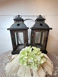 PERFECTLY PATINAD VINTAGE LANTERN - 2 AVAILABLE