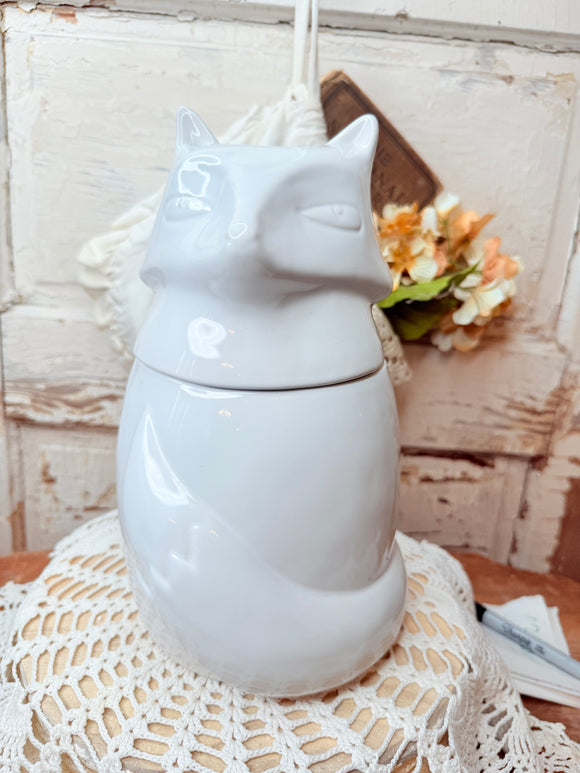WEST ELM FOX COOKIE JAR