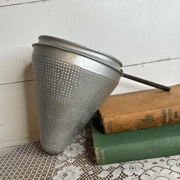 VINTAGE ALUMINUM SIEVE