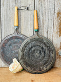 ANTIQUE SPATTER SCREEN STRAINER - 2 AVAILABLE