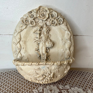 FOUNTAIN MOTIF ITALIAN STYLE WALL DECOR