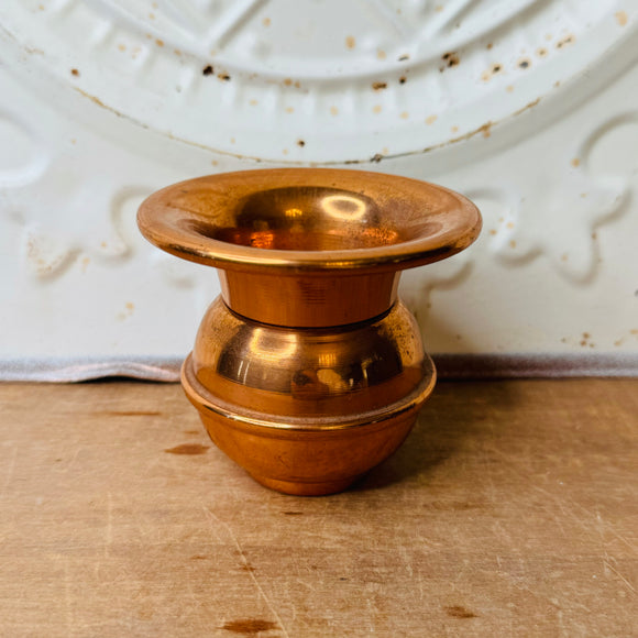 VINTAGE COPPER MINI PLANTER