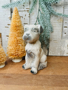 VINTAGE PUPPY DOG STATUETTE