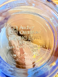 ANCHOR HOCKING VINTAGE BLUE GLASS 1.5 QT MIXING BOWL