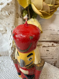VINTAGE NUTCRACKER CANDLE - RED