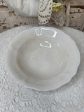 VINTAGE IRONSTONE SERVING BOWL