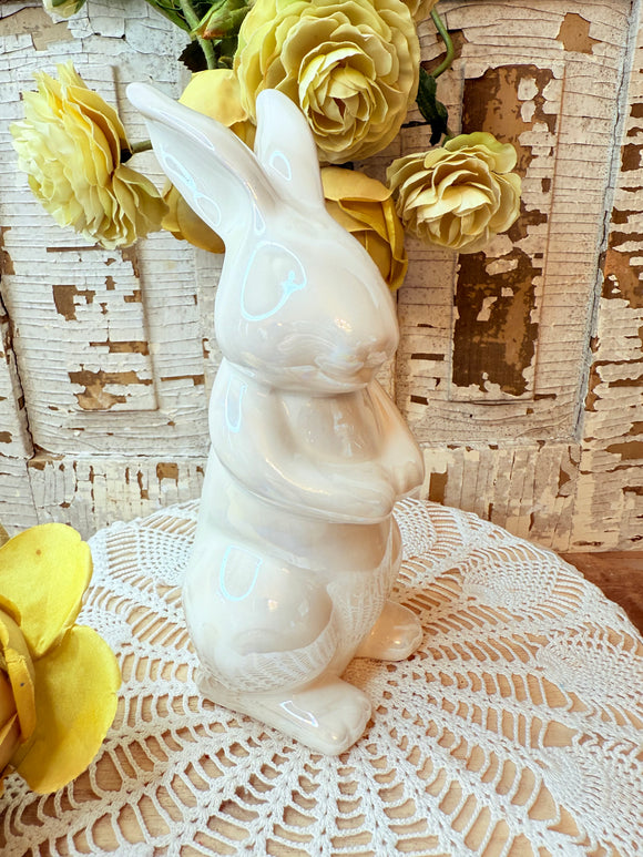 ADORABLE BUNNY STATUETTE - STANDING