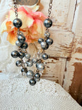 VINTAGE BEADED NECKLACE #3