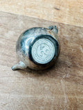 SILVER TEAPOT PLACE HOLDERS SET OF 5