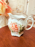 VINTAGE C.T. GERMANY PORCELAIN FLORAL CREAMER