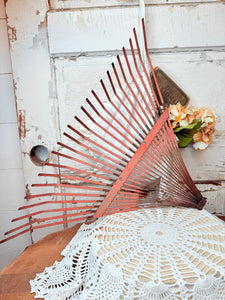 ANTIQUE RAKE DECOR