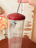 VINTAGE HAZEL ATLAS PICKLE JAR FRUIT MASHER