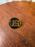 VINTAGE US MILITARY COLLAR PIN - 3 AVAILABLE