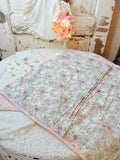 VINTAGE PAIR OF QUILT PILLOW SHAMS