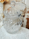 ANTIQUE CRYSTAL GINGER JAR
