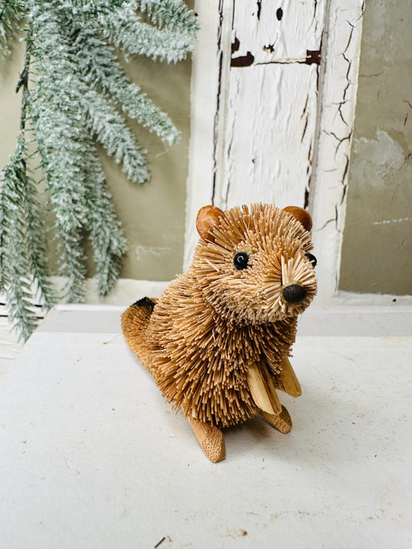 SISAL ANIMAL STATUETTE - GOPHER