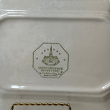 VINTAGE IRONSTONE LARGE BLUE FLORAL PLATTER