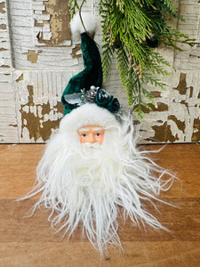 EMERALD SANTA CLAUS VINTAGE DECOR