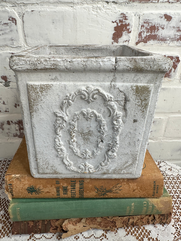 CERAMIC ORNATE PLANTER