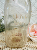 ANTIQUE MILK BOTTLE YOUR BEST FOOD BOY