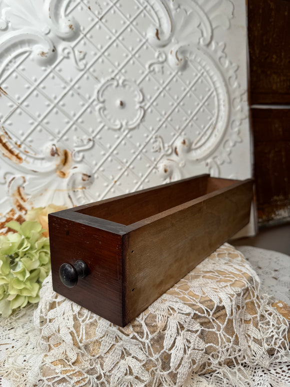 ANTIQUE WOOD DRAWER