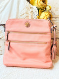 VINTAGE ANNE KLEIN PEACH BAG PURSE