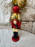 VINTAGE NUTCRACKER CANDLE - RED