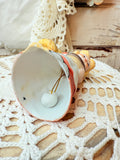 VINTAGE PORCELAIN COTTAGE GIRL BELL