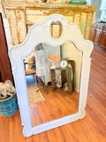 XXL WHITE VINTAGE SHABBY CHIC MIRROR