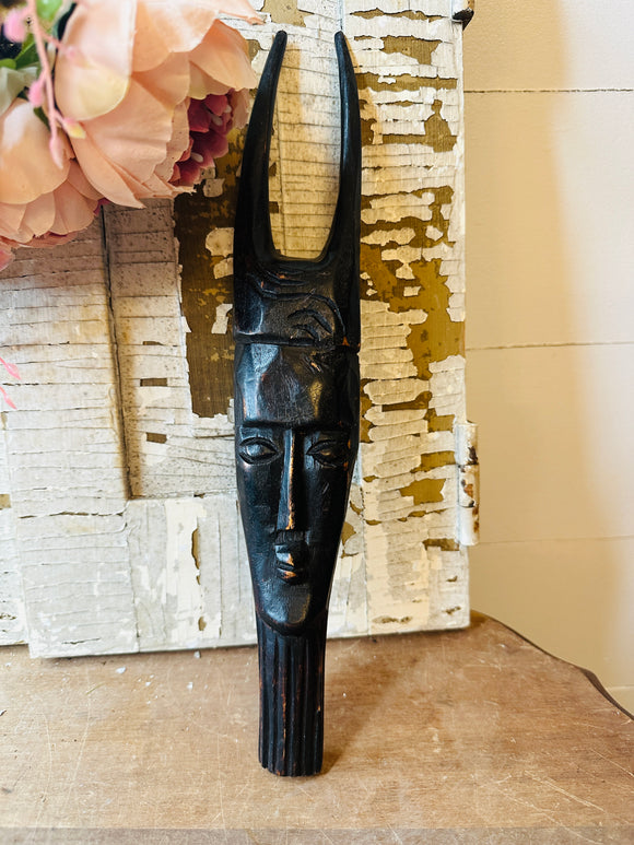 ORNATE ANTIQUE AFRICAN MASK #3