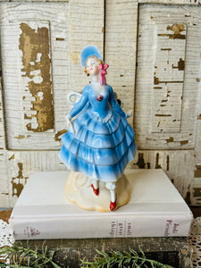 VICTORIAN LADY VINTAGE PLANTER