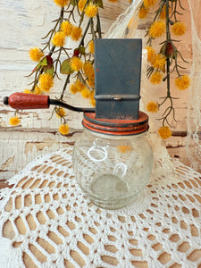 ANTIQUE JAR NUT CHOPPER