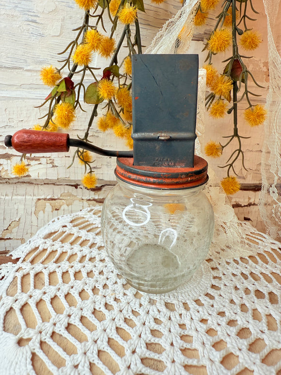 ANTIQUE JAR NUT CHOPPER