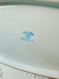 ANTIQUE NIPPON GOLD TRIM OVAL PLATE