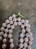 VINTAGE PINK EXTRA EXTRA LONG PEARLS