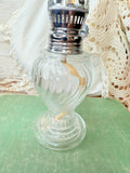GLASS VINTAGE OIL LAMP