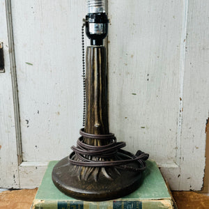 VINTAGE METAL TIFFANY LAMP BASE
