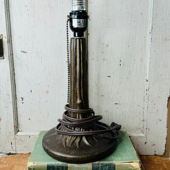 VINTAGE METAL TIFFANY LAMP BASE