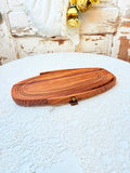 VINTAGE FOLDING BASKET RARE OVAL