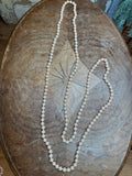 VINTAGE PINK EXTRA LONG PEARLS