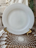 RARE MILK GLASS DINNER PLATE