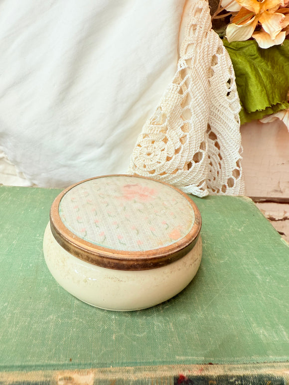 ANTIQUE POWDER DISH