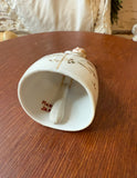 VINTAGE BELL - WHITE AND GOLD