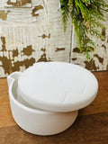 BISQUE ORNAMENT BOX - 4 AVAILABLE