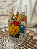 VINTAGE HEFTY SMURF TUMBLER