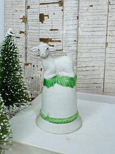 CERAMIC VINTAGE BELL - LAMB