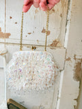 VINTAGE SEQUIN HOLLYWOOD REGENCY PURSE